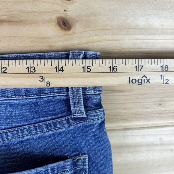 NYDJ Jeans Womens 8 Lift Tuck Technology Legging Mid Rise Skinny Denim Blue Jean - Picture 8 of 10